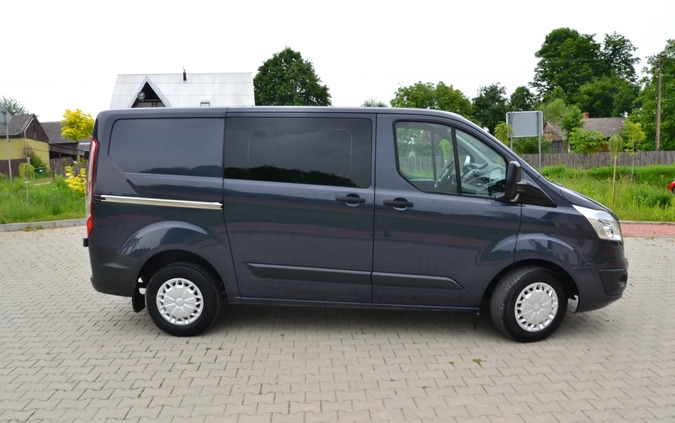 Ford Transit Custom cena 47900 przebieg: 344000, rok produkcji 2013 z Leśna małe 232